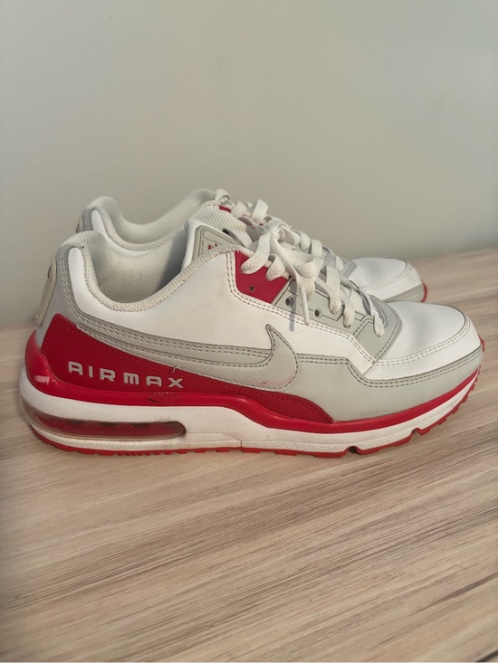 Nike Other - Nike White and Red Air Max Low-Top Sneakers